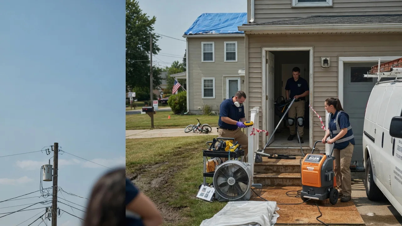 Water Damage Repair in Como, TX near me